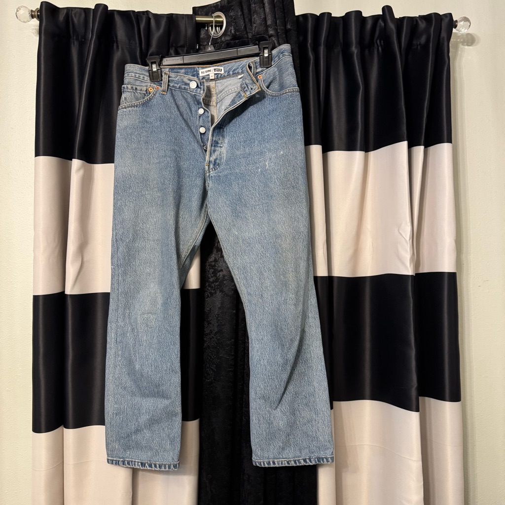 Re/Done Levi’s High Rise Crop Jeans